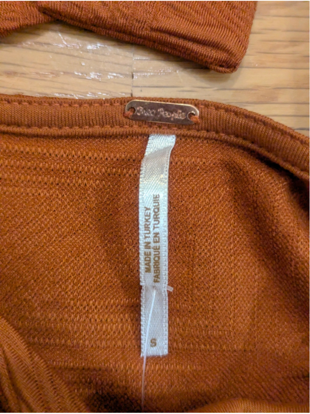 Free People Violet Mini Dress Cinnamon Orange Size Small - Picture 5 of 15